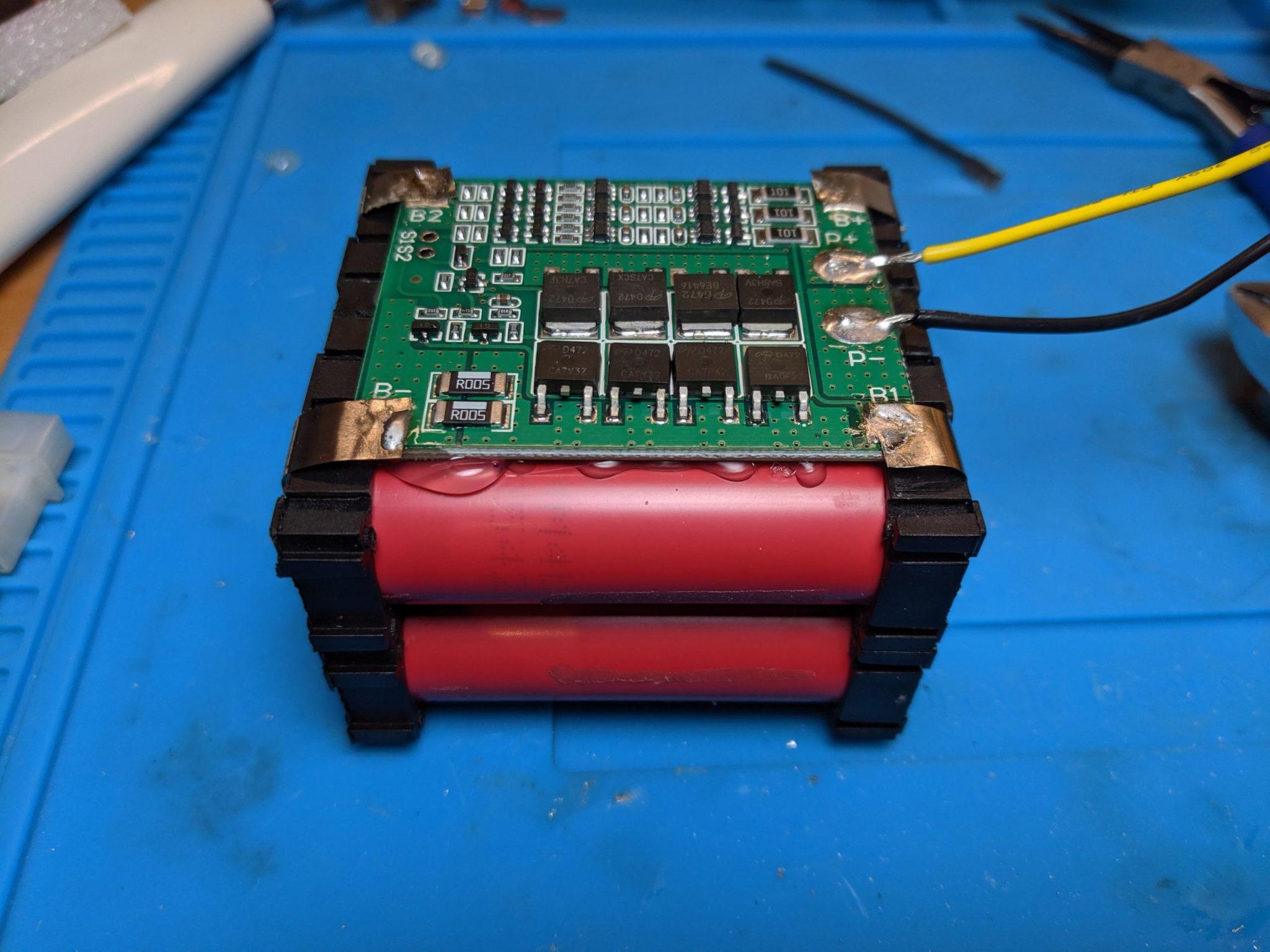 se tv Bandit overlap Inexpensive DIY Lithium-ion Battery Pack
