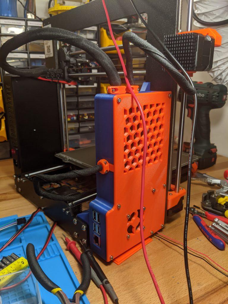 A sleek Prusa i3 MK3S Raspberry Pi 4 Upgrade