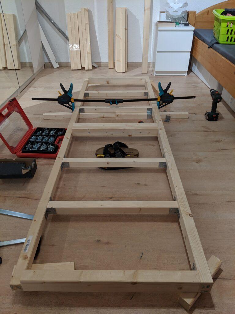 IMG 20190503 203815 - Einfache und doch robuste DIY Werkbank aus Holz