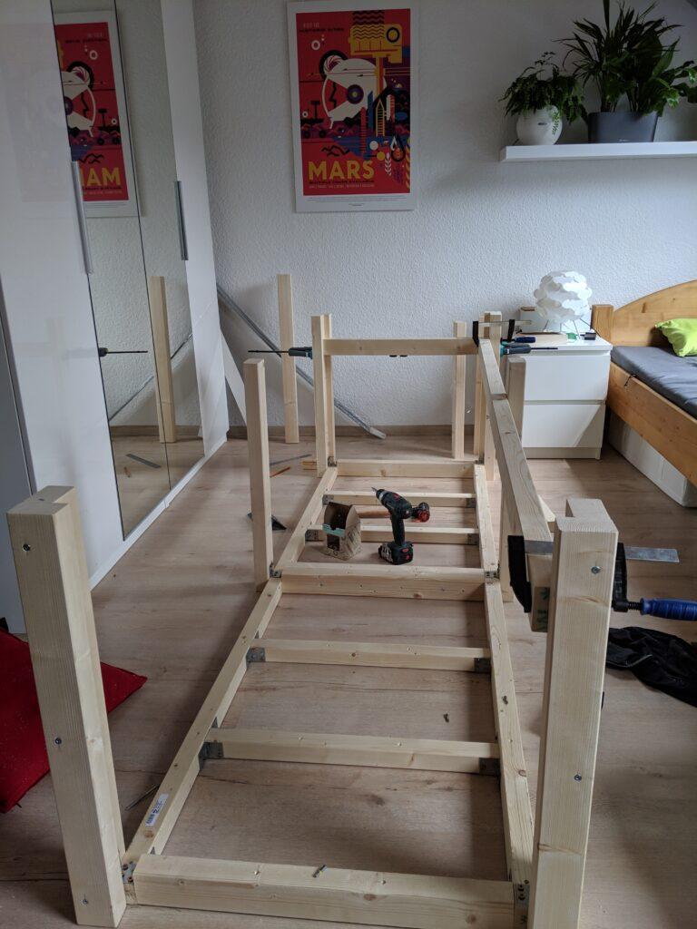 IMG 20190504 142220 - Einfache und doch robuste DIY Werkbank aus Holz