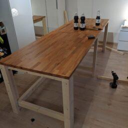 IMG 20190504 190429 - Simple Yet Sturdy DIY Workbench Made Of Wood