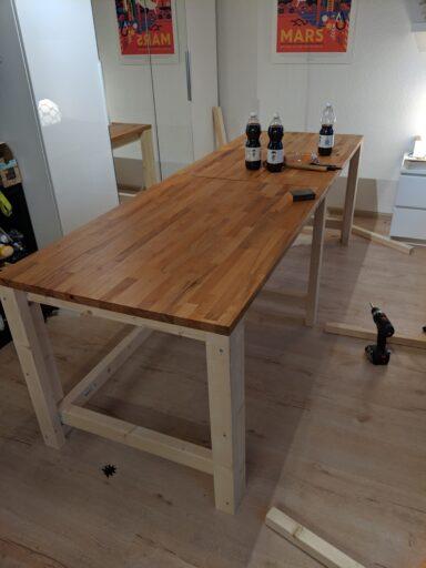 IMG 20190504 190429 - Simple Yet Sturdy DIY Workbench Made Of Wood