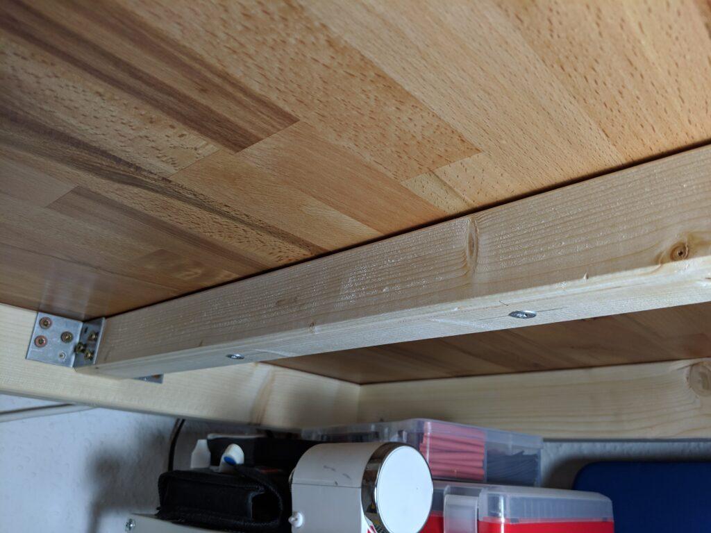 IMG 20190506 204012 - Einfache und doch robuste DIY Werkbank aus Holz