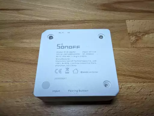 PXL 20231026 163537610 - How to flash the Sonoff RF BridgeR2 with ESPHome and integrate it into Home Assistant