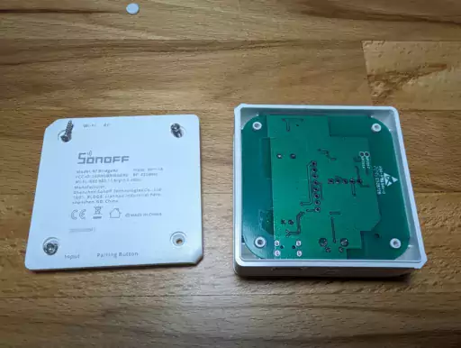 PXL 20231026 163622100 - How to flash the Sonoff RF BridgeR2 with ESPHome and integrate it into Home Assistant
