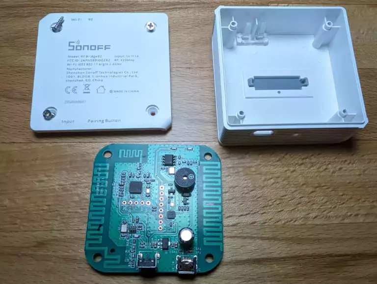 How to flash the Sonoff RF BridgeR2 with ESPHome and integrate it into Home Assistant